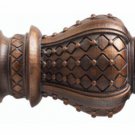 Kirsch Wood Trends Renaissance  Westminster for 2" pole, in Brown(MPN# 21043888)