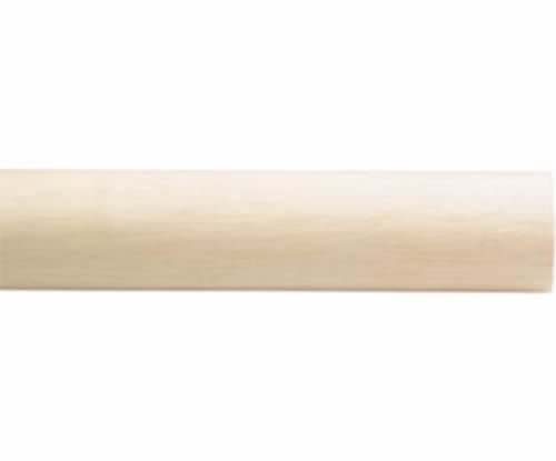 Kirsch Wood Trends Classics Smooth 2" Drapery Pole, Unfinished 8 FT(# 55018G091)