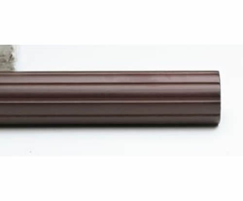 Kirsch Wood Trends Classics Fluted 3"  Drapery Pole, Mahogany 6 FT  (# 59306083)