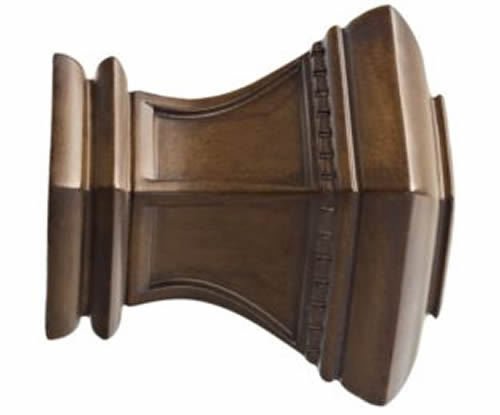 Kirsch Wood Trends Classics Bristol Finial, for 3" pole, Hazelnut (MPN#56810827)