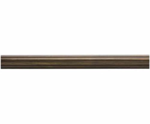 Kirsch Wood Trends Renaissance Fluted 2"  Drapery Pole, Bronze 8 FT  ( 21008897)