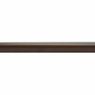 Kirsch Wood Trends Classics Smooth 2"  Drapery Pole, Coffee 4 FT  (# 55014G841)
