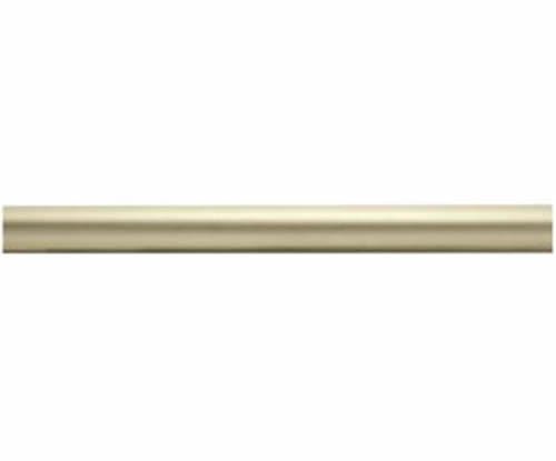 Kirsch Wood Trends Classics Fluted 2"  Drapery Pole, Satin Gold 4 FT(55004G894)