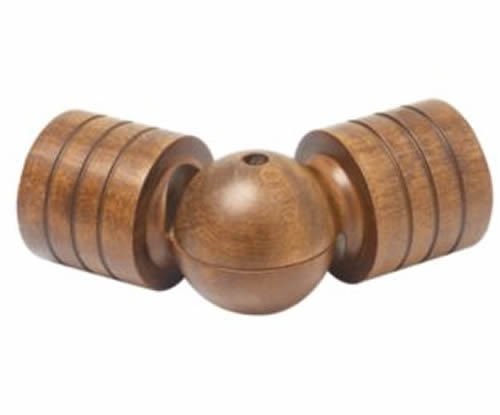 Kirsch Wood Trends Classics Swivel Socket for 1 3/8" pole, Estate Oak (5606E820)