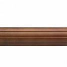 Kirsch Wood Trends Classics Fluted 1 3/8"  Drapery Pole, Walnut 8 FT (56008G085)