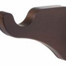 Kirsch Wood Trends Classics  3 1/2" Return Center Bracket:1 3/8" pole, Mahogany