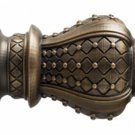 Kirsch Wood Trends Renaissance  Westminster for 2" pole, in Bronze(#  21043897)