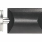 Kirsch Wood Trends Urban Comfort  District  for 2" pole, in Sandblasted Black