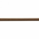 Kirsch Wood Trends Classics Smooth 1 3/8" Drapery Pole, Hazelnut 8 FT(56018G827)