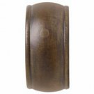 Kirsch Wood Trends Classics End Cap Finial, for 1 3/8" pole, Hazelnut (36808827)