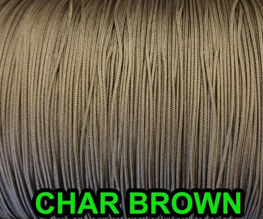 100 FEET: 0.9 MM CHAR BROWN Professional Grade Nylon Lift Cord |Window Treatment