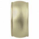 Kirsch Wood Trends Classics End Cap Finial, for 3" pole, Satin Gold (# 56808894)