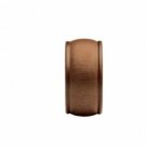 Kirsch Wood Trends Classics End Cap Finial, for 1 3/8" pole, Walnut (# 36808085)