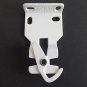 1 Pair :ROLLEASE Roller Shade R-3/ R-8 BRACKETS/white/2" Projection/MPN# RB380w