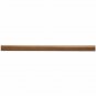 Kirsch Wood Trend:1 3/8" Smooth Pole+Long Bracket+End Cap finial,Estate Oak:6 FT