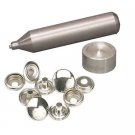 C.S.Osborne No.229-Durable Snap Setter & 50 Nickel Plated Std. Snap:5/8"-Size 24