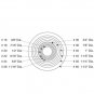 12 QTY.: C.S. Osborne 5/8" Nickel Screw Studs+Snap Rings+Soft Shells,Size 36