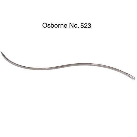 C.S. Osborne & Co. No. 523 - Stainless Steel Serpentine Needles- Size 5 1/2"