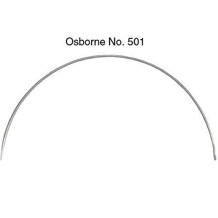 C.S. Osborne & Co. No. 501 - Curved Round Pt. Heavy - Size 3 1/2"