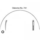 C.S. Osborne & Co. No. 741 - Curved Lampshade Round Point - Size 4"