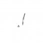 C.S. Osborne & Co. No. 502 1/2 - 2 Curved 3 Sq. Pt. - Light - Size 2"