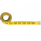 Washable Tape Measure, 120'' Flat: Fiberglass Reinforced