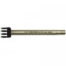 C.S. Osborne & Co. No. 494D 3/32 - Diagonal Thonging Chisel: 4 PRONG , 3/32"