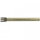 C.S. Osborne & Co. No. 493 1/8 - Thonging Chisel: 3 PRONG (MPN # 53282)