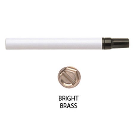 Touch Up Paint Marker ,  Perfect for Screws  :  Bright Brass