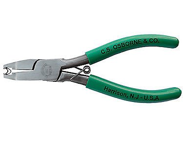 C.S. Osborne & Co. No. 1012 - Zipper Stops Plier W/ Vinyl Handles (MPN#64508)