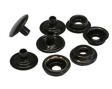 C.S. OSBORNE & CO.No.K4713-16-C  SNAPS FASTENERS PK/100 - 5/8 BRASS copper Black