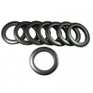 #15 Plastic Grommet, 1 7/8" ID, 8 Sets, Brushed Steel