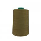 A&E Light Weight Polyester Thread, Tex 27 ,  Olive Brown - 6000 Yard Spool