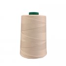 A&E Heavy Weight Polyester Thread, Tex 40 ,Cream- 6000 Yard Spool