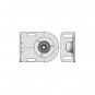 Somfy LT50 Idler Bracket with 10mm Hole Nylon Bearing for 500 Series