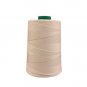 A&E Light Weight Polyester Thread, Tex 27 ,Cream- 6000 Yard Spool