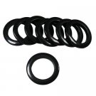 #15 PLASTIC GROMMET, 1 7/8" ID, 8 SETS, Black