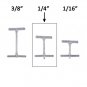 Basting / Tacking Fasteners - Size:1/4"