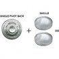 12 QTY: Osborne Double Covered Button-Joined Pivots , Size 40-1" dia.(73256)