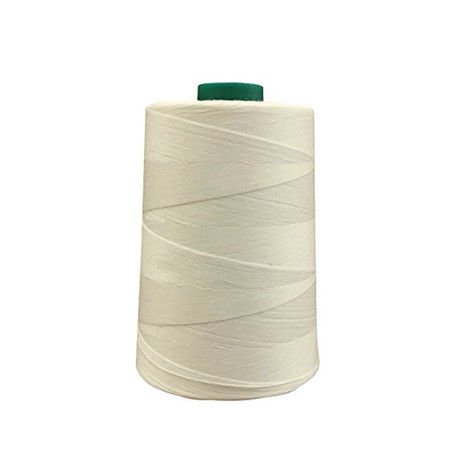 A&E Heavy Weight Polyester Thread, Tex 40 ,Natural - 6000 Yard Spool
