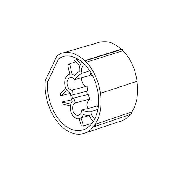 SOMFY 2.5" (60mm) Round Drive Hard Clip