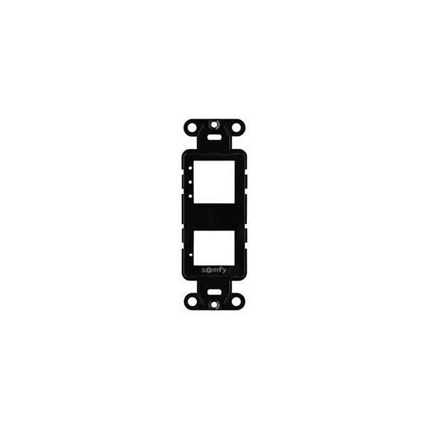 Somfy - DecoFlex face plate 3 channel - Black