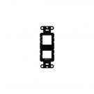 Somfy - DecoFlex face plate 3 channel - Black