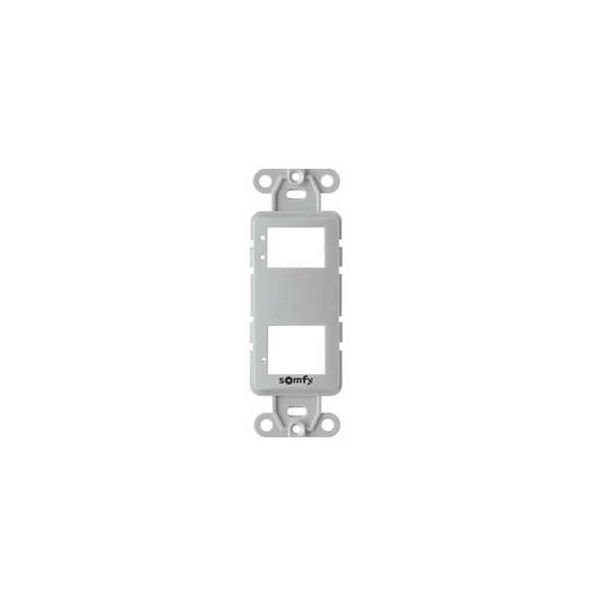 Somfy - DecoFlex face plate 2 channel - White