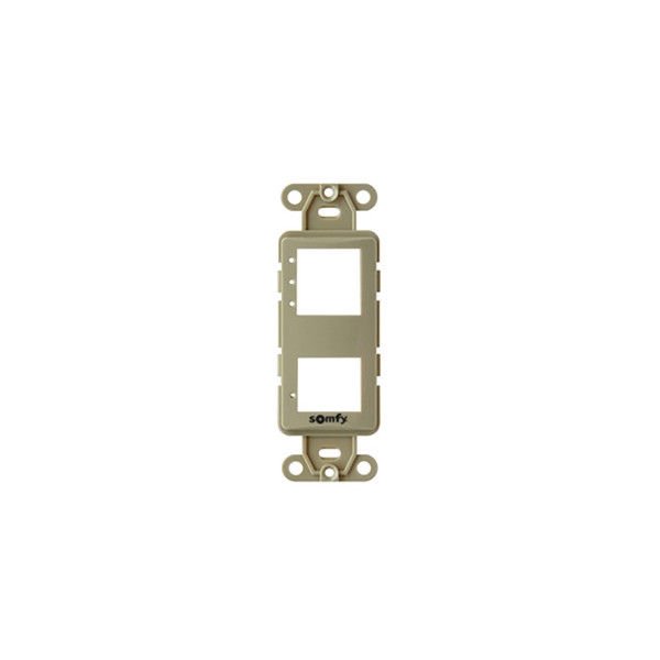 Somfy - DecoFlex face plate 3 channel - Ivory