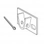 Somfy Idler End Cap Holder (Anti-Vibration) for 500 Series