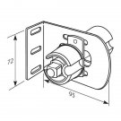 Somfy LT50 Adjustable Intermediate Support Bracket for 2" Tube