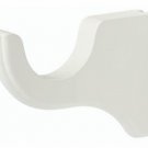 Kirsch Standard Wood Bracket SHORT: White