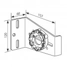 Somfy Heavy Duty Idler Bracket with Idler End Cap Holder for 500 Series