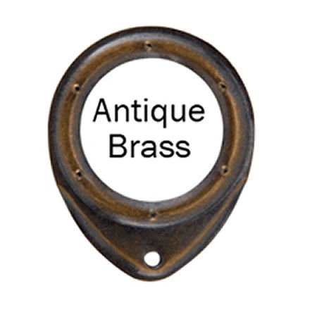 Grom-A-Link Grommet Attachments, Size #20, ANTIQUE BRASS, 2 Pack